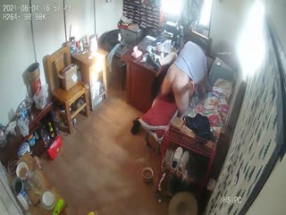 【办公室摄像头】工厂老板与女会计一周做爱片段精选-6