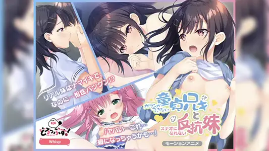 [どろっぷす!]ガマンができない童贞アニキとスナオになれない反抗妹(前编)モーションアニメ