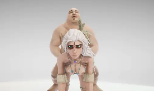 【3D】肥宅因鸡巴太小，舔了半小时都硬不起来