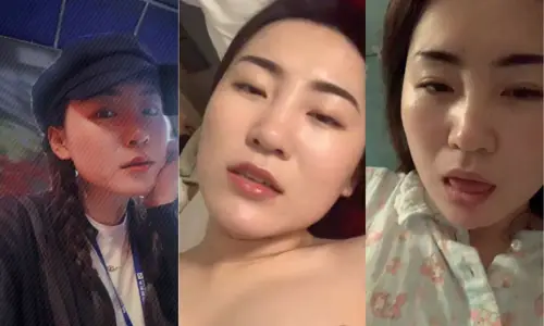 极品女神【暴雪莹】被男友调教视频流出，肛塞自喂棒齐上阵超级敏感一碰就叫