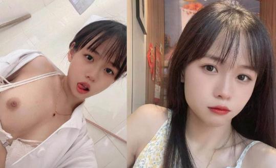 毕业实习小护士与男友裸聊自拍，脸穴同框尽显淫荡本性粉红玩具抽插骚穴淫水狂流