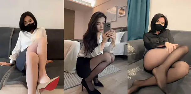 福利姬美女【大栗爱吃毛栗子的佩奇】VIP福利，高跟长腿御姐三点全露挑逗诱惑