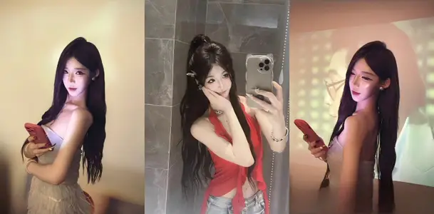 抖音高颜值擦边御姐【李熙】定制私拍，情趣装妖娆裸舞摸穴挑逗美乳散发致命诱惑